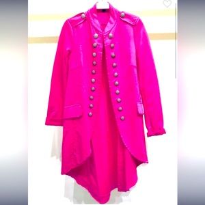 Jacket Military Style hot pink